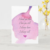 バレンタインデー私はあなたを愛し、それはまだ愛している カード (黄色い花)