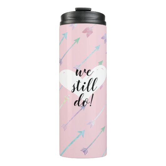 バレンタインデー私達はまだ熱タンブラーをします タンブラー (正面)