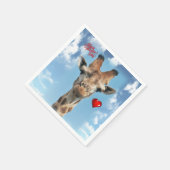 バレンタインデー紙ナプキンス スタンダードカクテルナプキン (角)