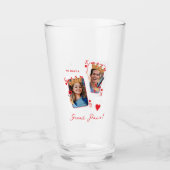 バレンタインデー素晴らしを作る タンブラーグラス (正面)