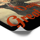 バレンタインデー素晴らしを再びおもしろいトランプ ポスター (角)