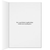 バレンタインデー素晴らしカード (内側 (右))