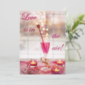 バレンタインデー結婚のラブシャンパン シーズンカード (スタンド正面)