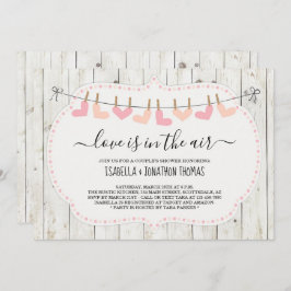 バレンタインデー結婚カップル 招待状