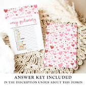 バレンタインデー絵文字ゲーム 招待状