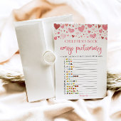 バレンタインデー絵文字ゲーム 招待状