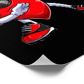 バレンタインデー聞く聞く少年の野球キャック ポスター (角)