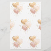 バレンタインデー自分のフレーズを終了する編集可能ゲーム (裏面)