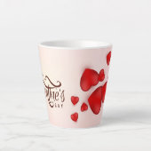 バレンタインデー装飾バナー カフェラテマグ (正面)