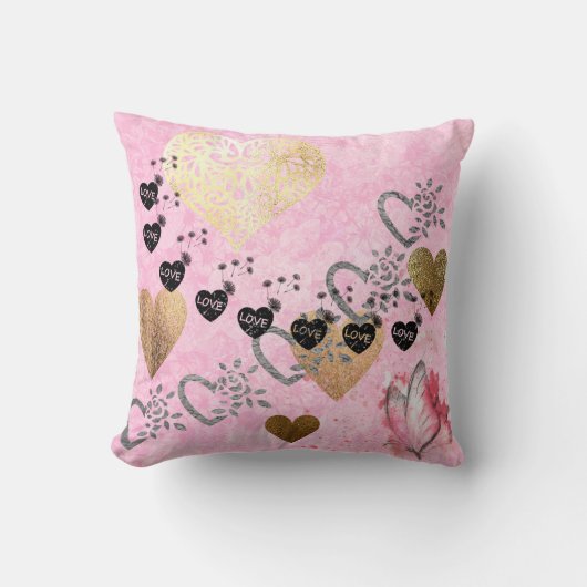 バレンタインデー装飾用クッション クッション (正面)