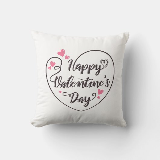 バレンタインデー装飾用クッション クッション (正面)