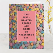 バレンタインデー誕生日カード カード (黄色い花)