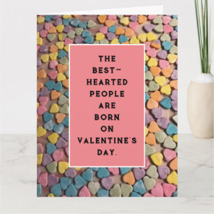 バレンタインデー誕生日カード カード