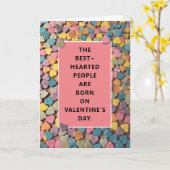 バレンタインデー誕生日カード カード (黄色い花)