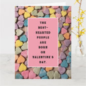 バレンタインデー誕生日カード カード (黄色い花)