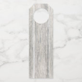 バレンタインデー赤いハートウッドラヴ素朴ィー ボトルネックタグ (裏面)