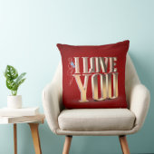バレンタインデー赤3D愛する装飾用クッション クッション (椅子)
