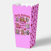 バレンタインデー踊りカップル「パーティー動物」 フェイバーボックス (裏面)