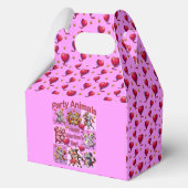 バレンタインデー踊りカップル「パーティー動物」 フェイバーボックス (裏面)