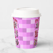 バレンタインデー踊りカップル「パーティー動物」 紙コップ (左)