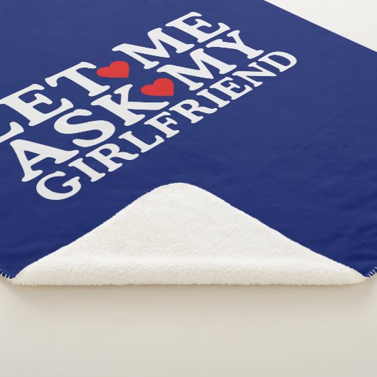 バレンタインデー頼に彼女 シェルパブランケット (3/4)