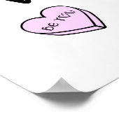 バレンタインデー1年生先生スウィートアーツ ポスター (角)