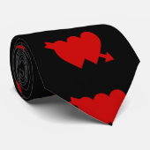 バレンタインデー2ハート ネクタイ (ロール)
