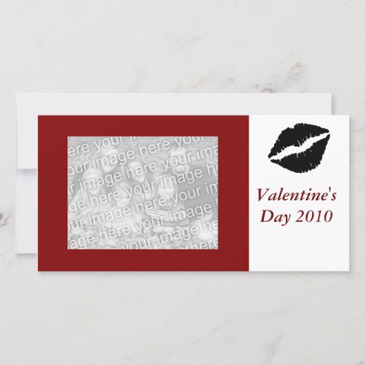 バレンタインデー2010フォトカード シーズンカード (正面)