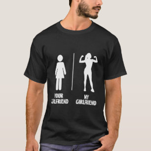 バレンタインデー2024ガールフレンド私のガールフレンド Tシャツ