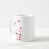 バレンタインデー2025 コーヒーマグカップ (正面左)