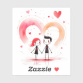 バレンタインデー2025 シール (シート)