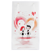 バレンタインデー2025 スモールペーパーバッグ (正面)