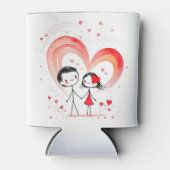 バレンタインデー2025 缶クーラー (正面)