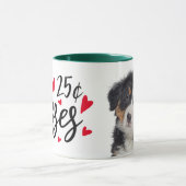 バレンタインデー25cキス..ベルネーズマウンテンドッグ マグカップ (中央)