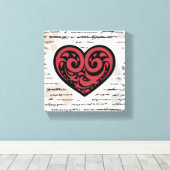 バレンタインデー2 キャンバスプリント (インサイチュ (ウッドフロア))