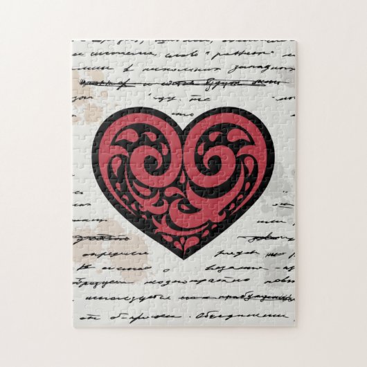 バレンタインデー2 ジグソーパズル (縦)