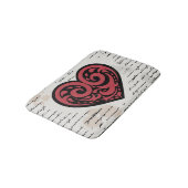 バレンタインデー2 バスマット (アングル)