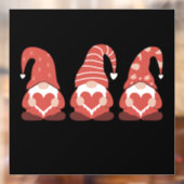 バレンタインデー3つの可愛い格言保持ハート ウィンドウサイン (シート2)