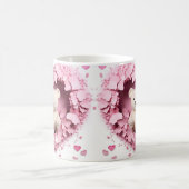 バレンタインデー3D – テディベア コーヒーマグカップ (中央)