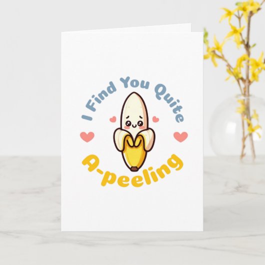 バレンタインデー「あなたはとっても魅力的」 カード (黄色い花)