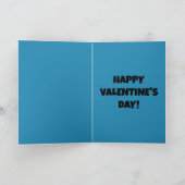 バレンタインデー おじいちゃん ステッキ 恋 シーズンカード (内部)