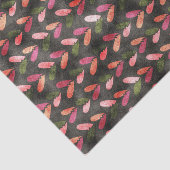 バレンタインデー – おもしろいハートパターン 薄葉紙 (詳細)