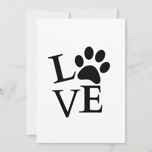 バレンタインデー かわいい犬 ペット フォト ホリデー カード (正面)