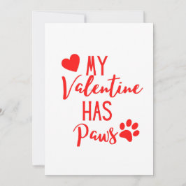 バレンタインデー かわいい犬 ペット フォト ホリデー カード