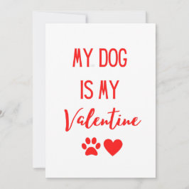 バレンタインデー かわいい犬 ペット フォト ホリデー カード