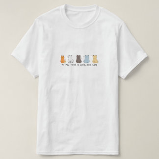 バレンタインデー にゃんこの恋人Tシャツ Tシャツ