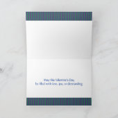 バレンタインデー_のピーコックカード シーズンカード (内部)