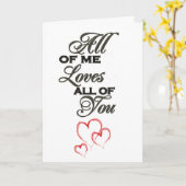 バレンタインデー**を「あなた」と過ごすのを待ち**ない カード (黄色い花)