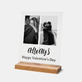 バレンタインデー アクリルサイン (傾斜)