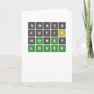 バレンタインデー/アニバーサリーカード カード